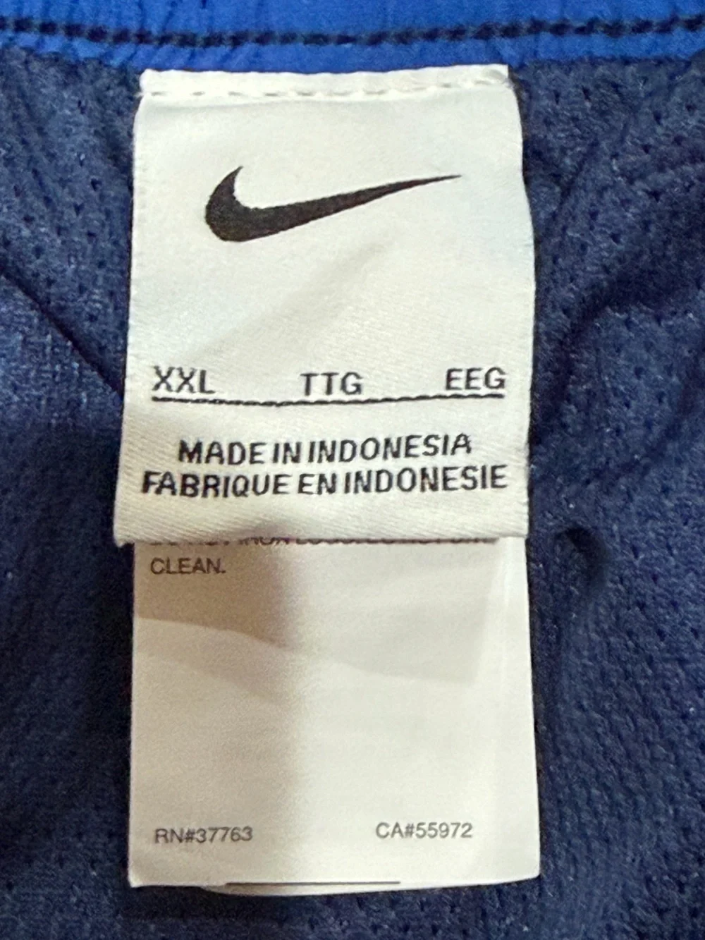 NWT - Nike Navy 4 Way Stretch Swimsuit Trunks  - Men's XXL